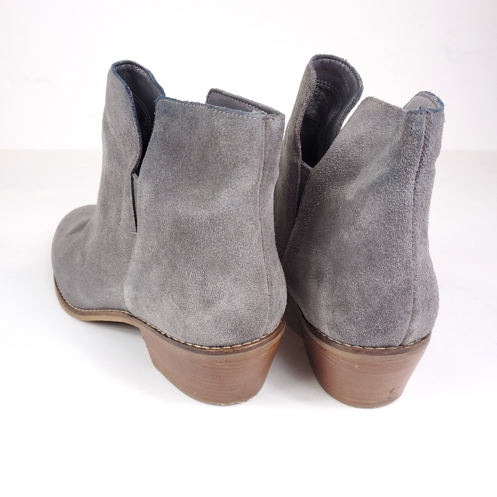 Cole Haan Gray Suede Abbott Booties - Picture 7 of 10